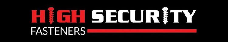 HIGH SECURITY FASTENERS