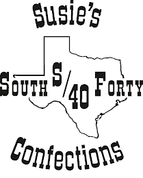 SUSIE'S SOUTH S/40 FORTY CONFECTIONS
