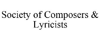 SOCIETY OF COMPOSERS & LYRICISTS