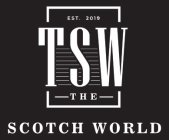 EST. 2019 TSW THE SCOTCH WORLD