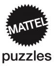 MATTEL PUZZLES