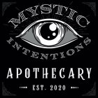 MYSTIC INTENTIONS APOTHECARY EST. 2020