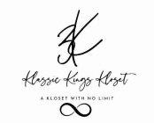 3K KLASSIC KINGS KLOSET A KLOSET WITH NO LIMIT