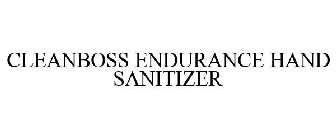 CLEANBOSS ENDURANCE HAND SANITIZER