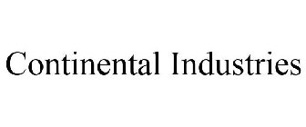 CONTINENTAL INDUSTRIES