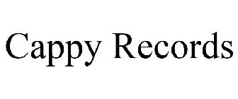 CAPPY RECORDS