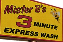 MISTER B'S 3 MINUTE EXPRESS WASH