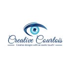 CREATIVE COURTOIS CREATIVE DESIGNS WITH AN EXOTIC TOUCH!