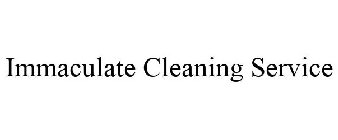 IMMACULATE CLEANING SERVICES