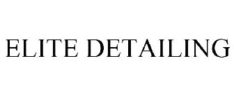 ELITE DETAILING