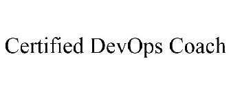 CERTIFIED DEVOPS COACH