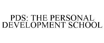 PDS: THE PERSONAL DEVELOPMENT SCHOOL