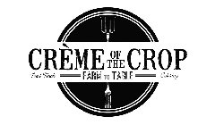 CRÈMÉ OF THE CROP FARM TO TABLE FOOD TRUCK CATERING