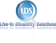LDS LIVE-IN DISABILITY SOLUTIONS