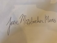 JANE MOSBACHER MORRIS