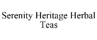 SERENITY HERITAGE HERBAL TEAS