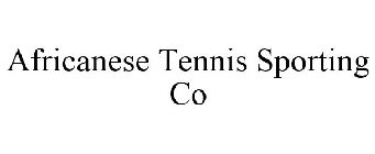 AFRICANESE TENNIS SPORTING CO