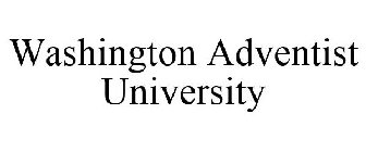 WASHINGTON ADVENTIST UNIVERSITY