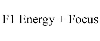 F1 ENERGY + FOCUS