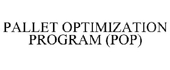 PALLET OPTIMIZATION PROGRAM (POP)