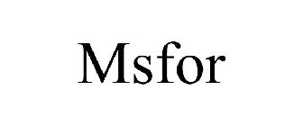 MSFOR