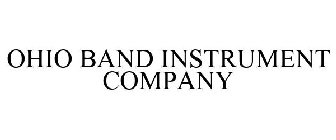 OHIO BAND INSTRUMENT COMPANY