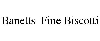 BARNETTS FINE BISCOTTI