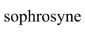 SOPHROSYNE