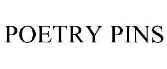 POETRY PINS