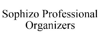SOPHIZO PROFESSIONAL ORGANIZERS