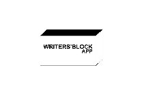 WRITERS'BLOCK APP
