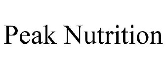 PEAK NUTRITION