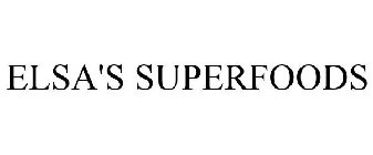 ELSA'S SUPERFOODS