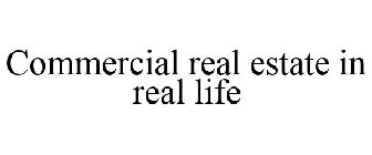 COMMERCIAL REAL ESTATE IN REAL LIFE