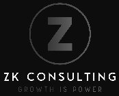 Z ZK CONSULTING GROWTH IS POWER