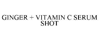 GINGER + VITAMIN C SERUM SHOT