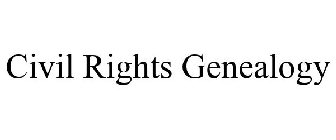 CIVIL RIGHTS GENEALOGY