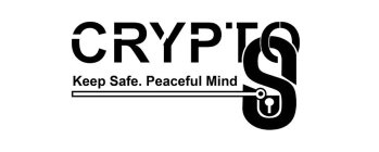 CRYPTOS KEEP SAFE. PEACEFUL MIND