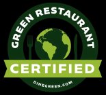 CERTIFIED GREEN PRODUCT DINEGREEN.COM