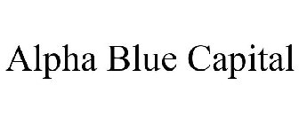 ALPHA BLUE CAPITAL