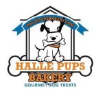 HALLE PUPS BAKERY GOURMET DOG TREATS HALLEPUPSBAKERY.COM