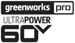 GREENWORKS PRO ULTRAPOWER 60V