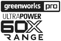 GREENWORKS PRO ULTRAPOWER 60X RANGE