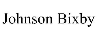 JOHNSON BIXBY