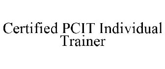 CERTIFIED PCIT INDIVIDUAL TRAINER