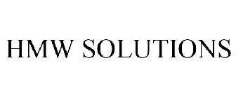 HMW SOLUTIONS