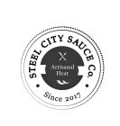 STEEL CITY SAUCE CO. ARTISANAL HEAT SINCE 2017