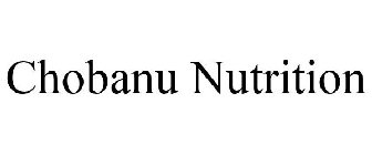 CHOBANU NUTRITION