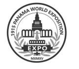 1915 PANAMA WORLD EXPOSITION EXPO MXMXV