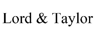 LORD & TAYLOR
